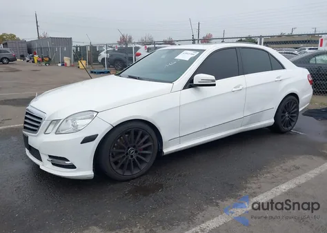 2013 Mercedes-Benz E 350 from USA, damaged, VIN WDDHF5KB8DA727146